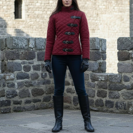 Ren Faire Costume | Padded Cotton Jacket for LARP & Cosplay