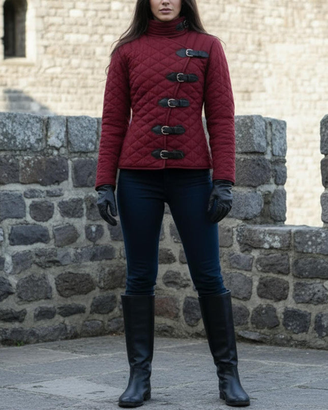Ren Faire Costume | Padded Cotton Jacket for LARP & Cosplay