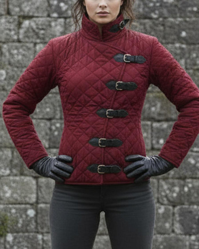 Ren Faire Costume | Padded Cotton Jacket for LARP & Cosplay