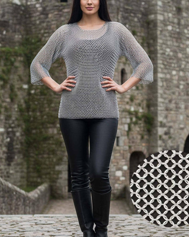 Ren faire Butted Chainmail Shirt