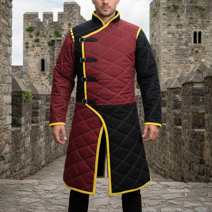 Ren Faire Padded Armor Jacket for LARP & Cosplay