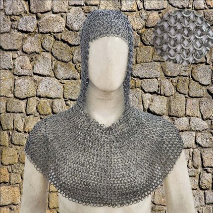LARP Chainmail Shirt – 9MM Flat Riveted with Washers