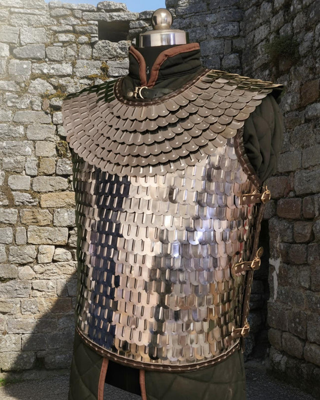 Medieval Brass Scale Armor