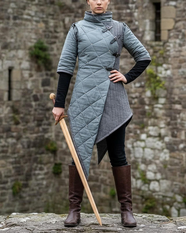 Renaissance Gambeson Jacket – Quilted Cotton Armor