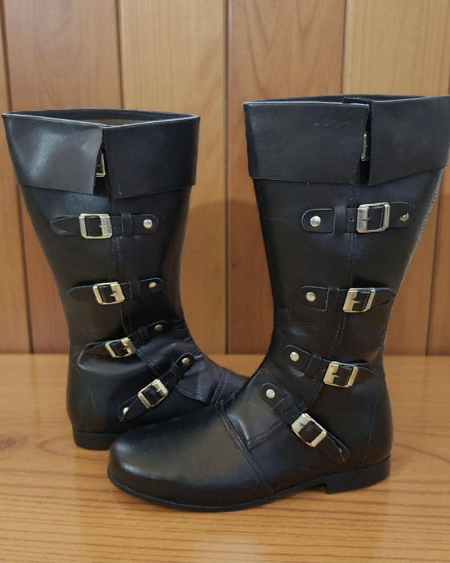 Medieval Renaissance Leather Boots