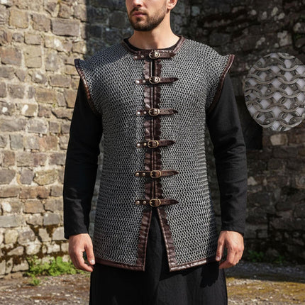 Ren Faire Chainmail Shirt – 9MM Flat Riveted with Flat Washers