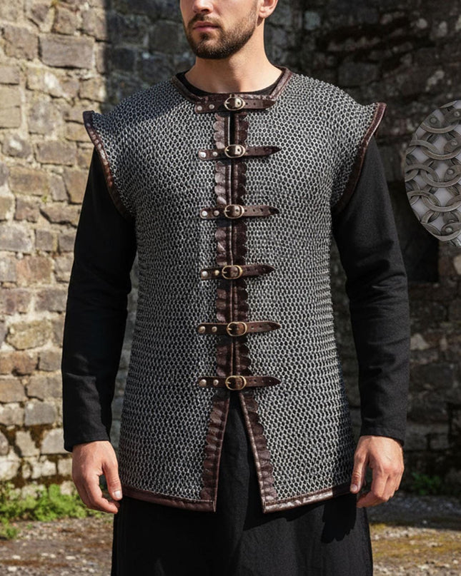Ren Faire Chainmail Shirt – 9MM Flat Riveted with Flat Washers