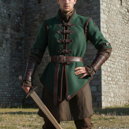 Ren Faire Gambeson – Medieval Padded Armor Jacket
