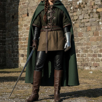 Women’s Renaissance Gambeson Costume