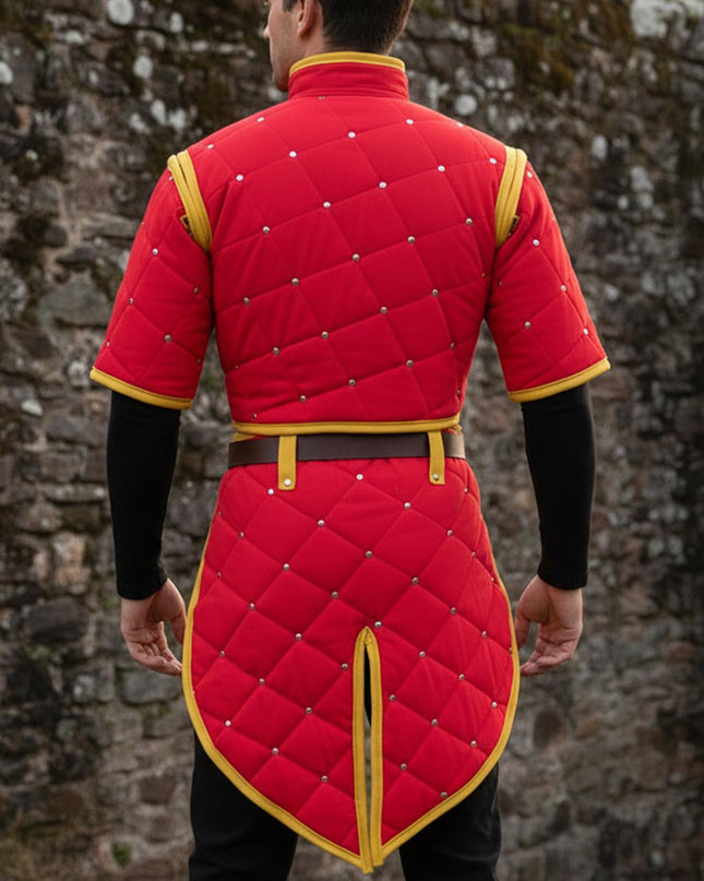 Quilted Padded Costume for Cosplay, LARP, and Reenactment