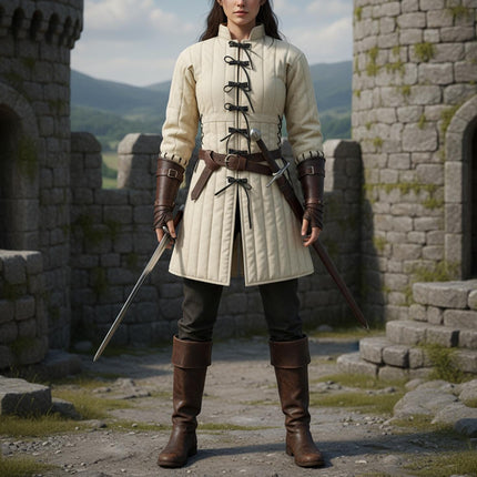 Medieval Women’s Gambeson Costume