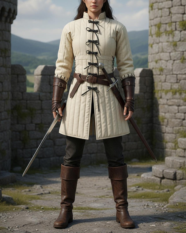 Medieval Women’s Gambeson Costume