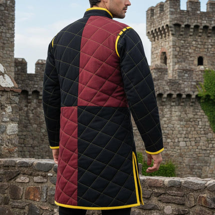Ren Faire Padded Armor Jacket for LARP & Cosplay