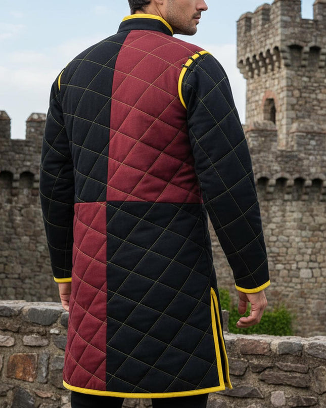 Ren Faire Padded Armor Jacket for LARP & Cosplay