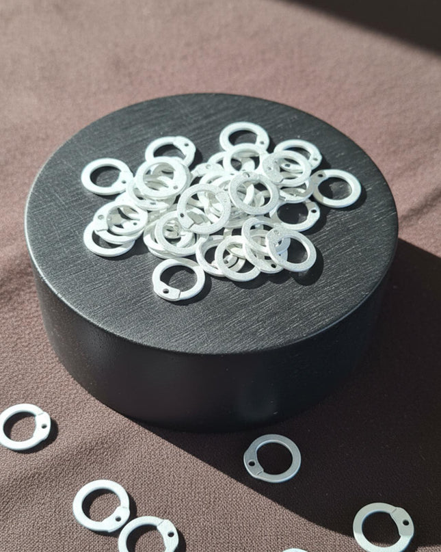 Loose Chainmail Rings 9mm – Flat Rings with Riveted| free tool