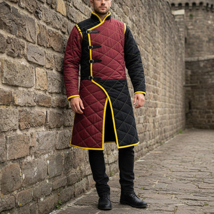 Ren Faire Padded Armor Jacket for LARP & Cosplay