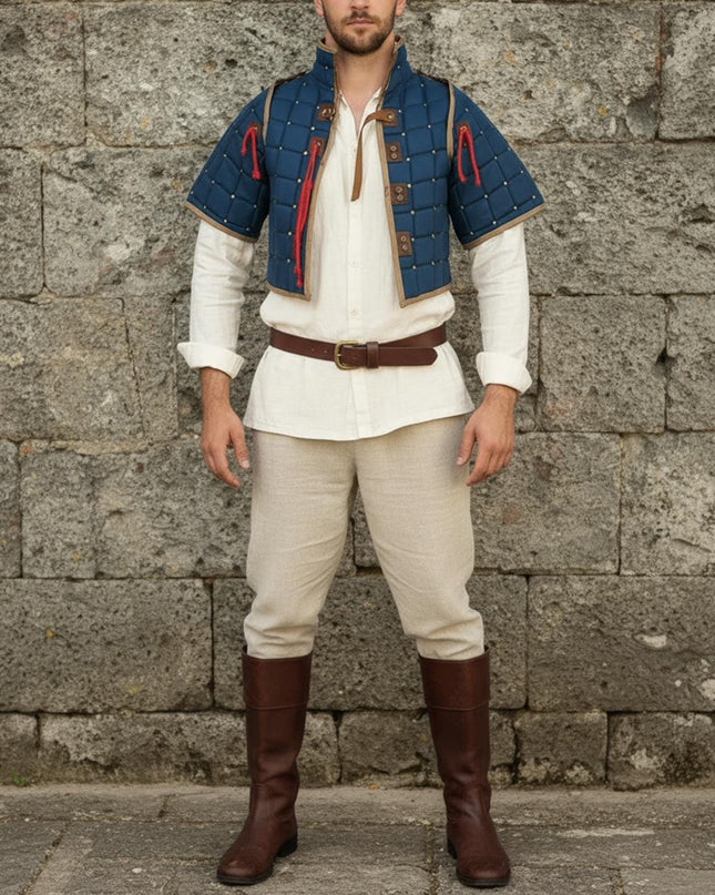 Padded Medieval Jacket for LARP, SCA & Cosplay