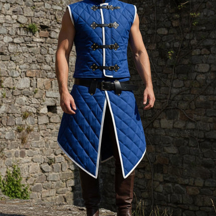 Witcher Inspired Sleeveless Gambeson With Skirt