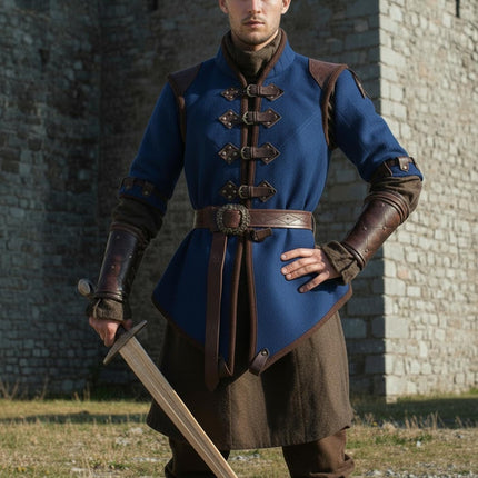 Ren Faire Gambeson – Medieval Padded Armor Jacket