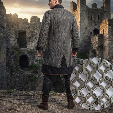 Chainmail Shirt – 9mm Round Riveted With Washers