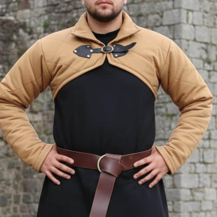 Medieval Viking LARP Costume – Cotton Gambeson with Sleeves