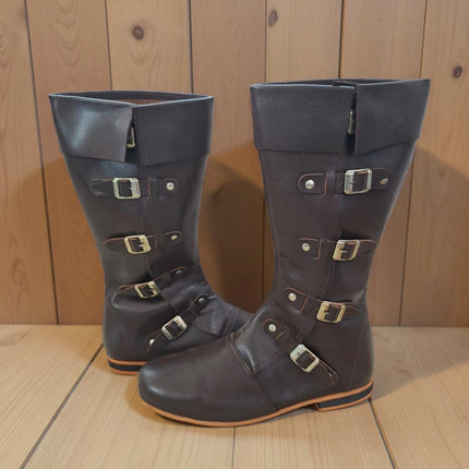 Medieval Renaissance Leather Boots
