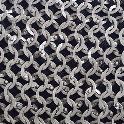 Ren Faire Chainmail Shirt – 8mm Flat Riveted with Washers