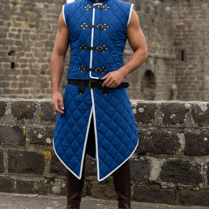 Witcher Inspired Sleeveless Gambeson With Skirt