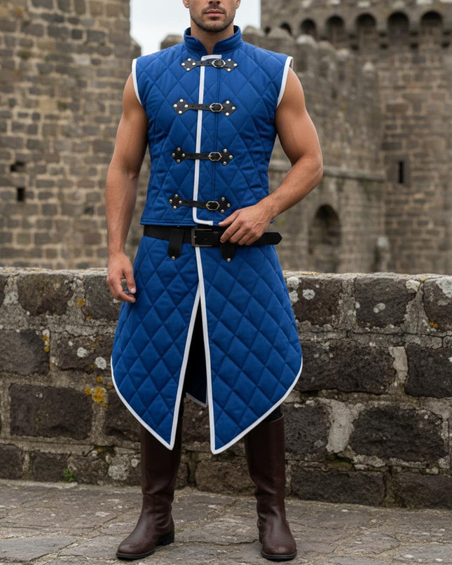 Witcher Inspired Sleeveless Gambeson With Skirt