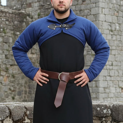 Medieval Viking LARP Costume – Cotton Gambeson with Sleeves