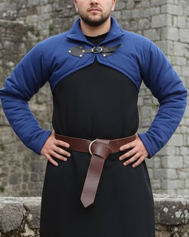 Medieval Viking LARP Costume – Cotton Gambeson with Sleeves