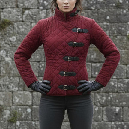 Ren Faire Costume | Padded Cotton Jacket for LARP & Cosplay