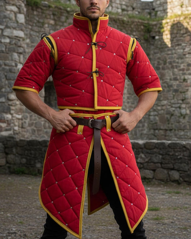 Quilted Padded Costume for Cosplay, LARP, and Reenactment