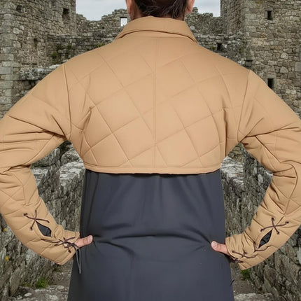 Medieval Viking LARP Costume – Cotton Gambeson with Sleeves