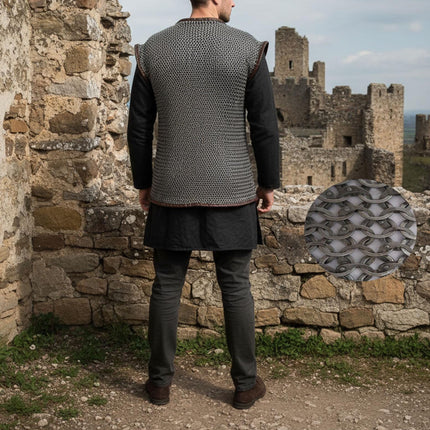 Ren Faire Chainmail Shirt – 9MM Flat Riveted with Flat Washers