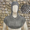 Knight Chainmail Hood – 9MM Round Riveted With Washers