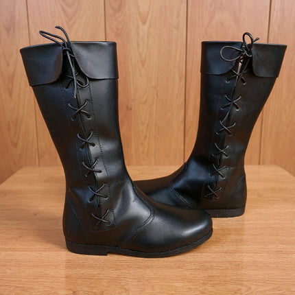 Medieval Tall Leather Boots