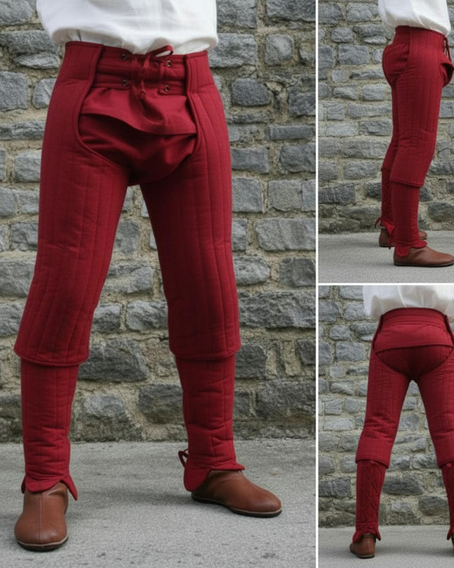 Medieval Cotton Leggings – Ren Faire & LARP Costume