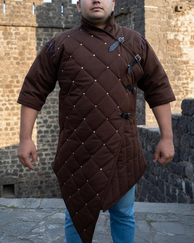 Ren Faire Short Sleeve Gambeson Costume